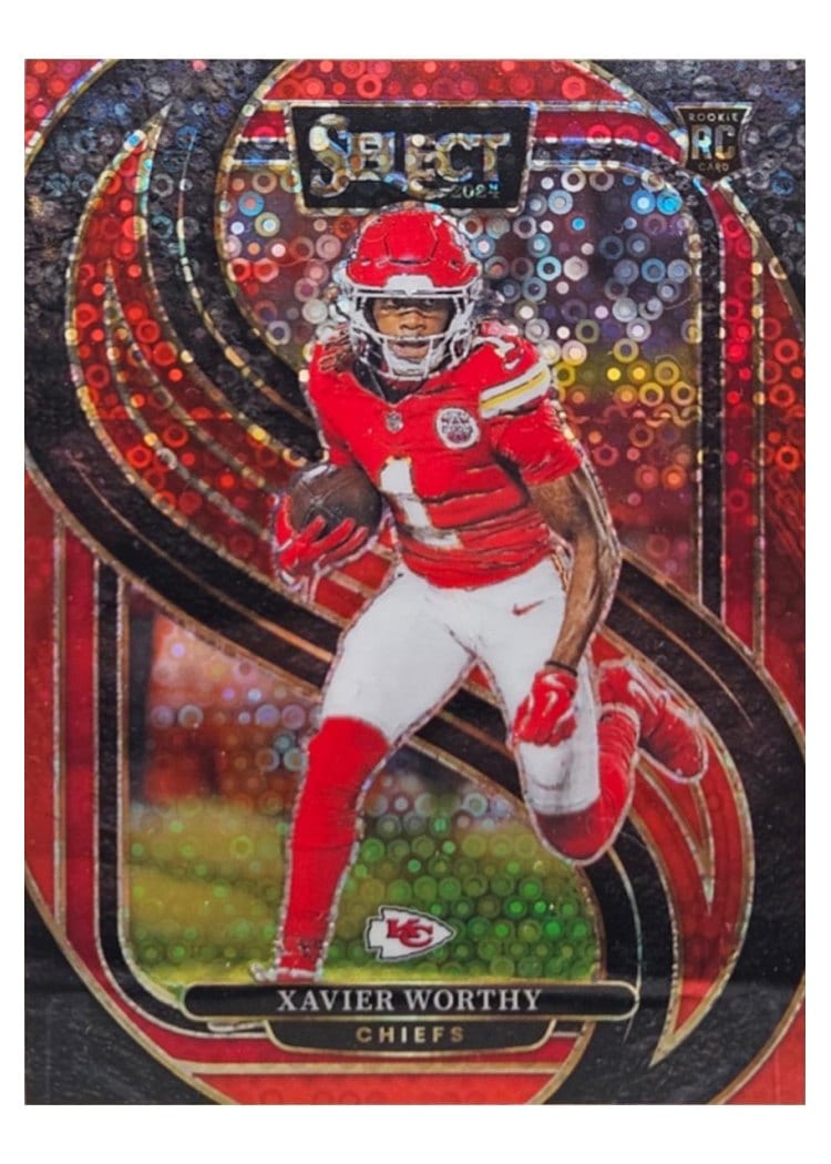 2024 Panini Select Base Set Xavier Worthy #119 card