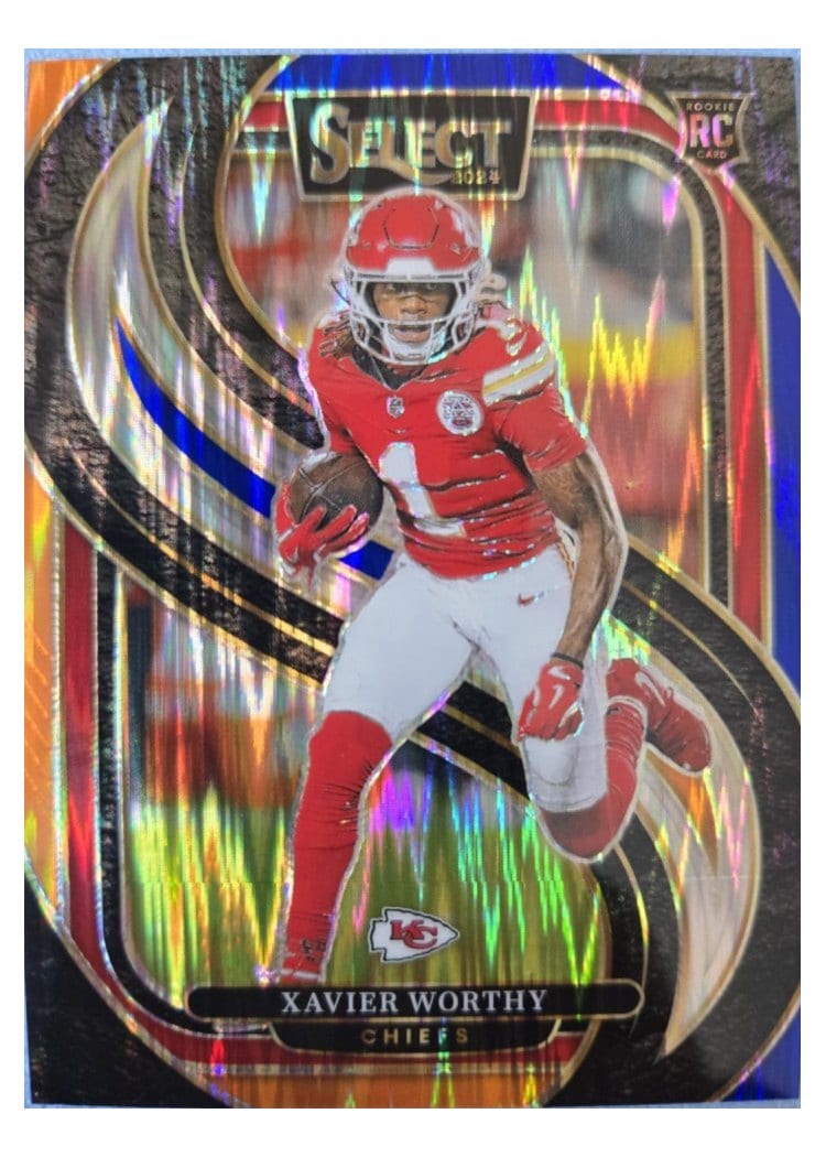2024 Panini Select Base Set Xavier Worthy #119 card
