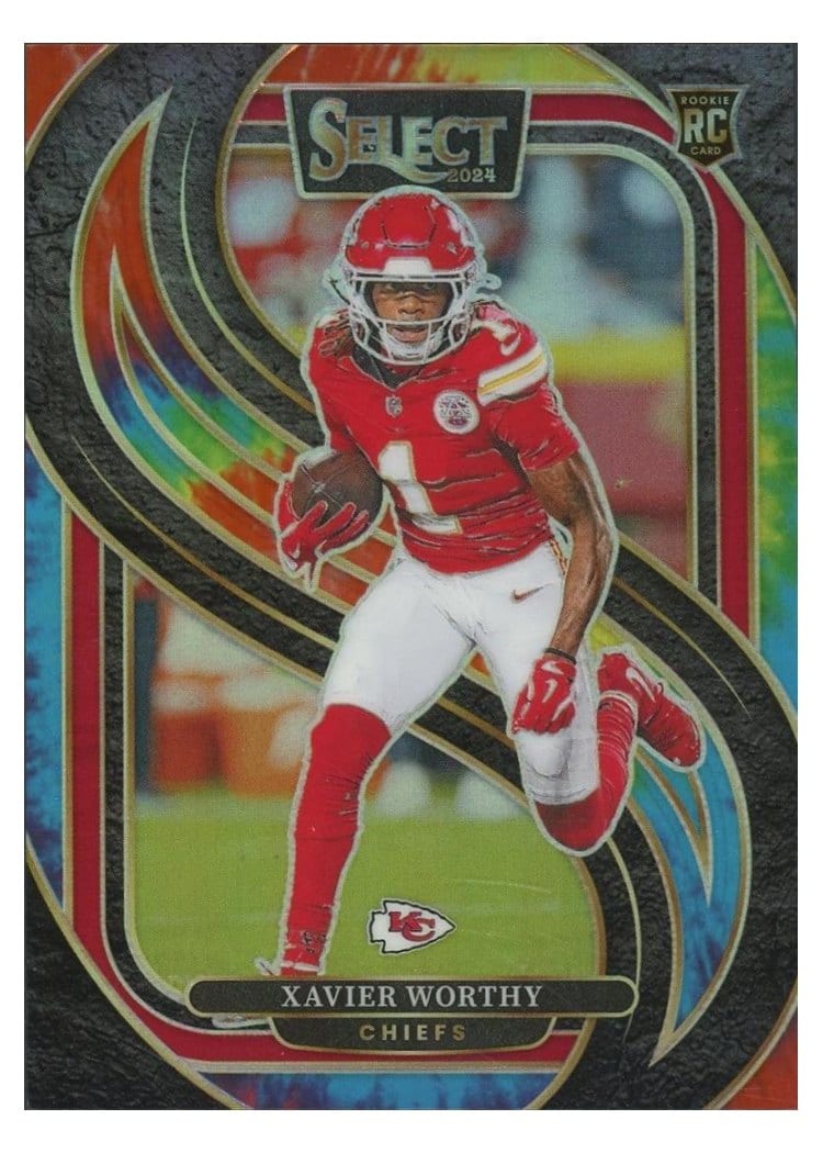 2024 Panini Select Base Set Xavier Worthy #119 card