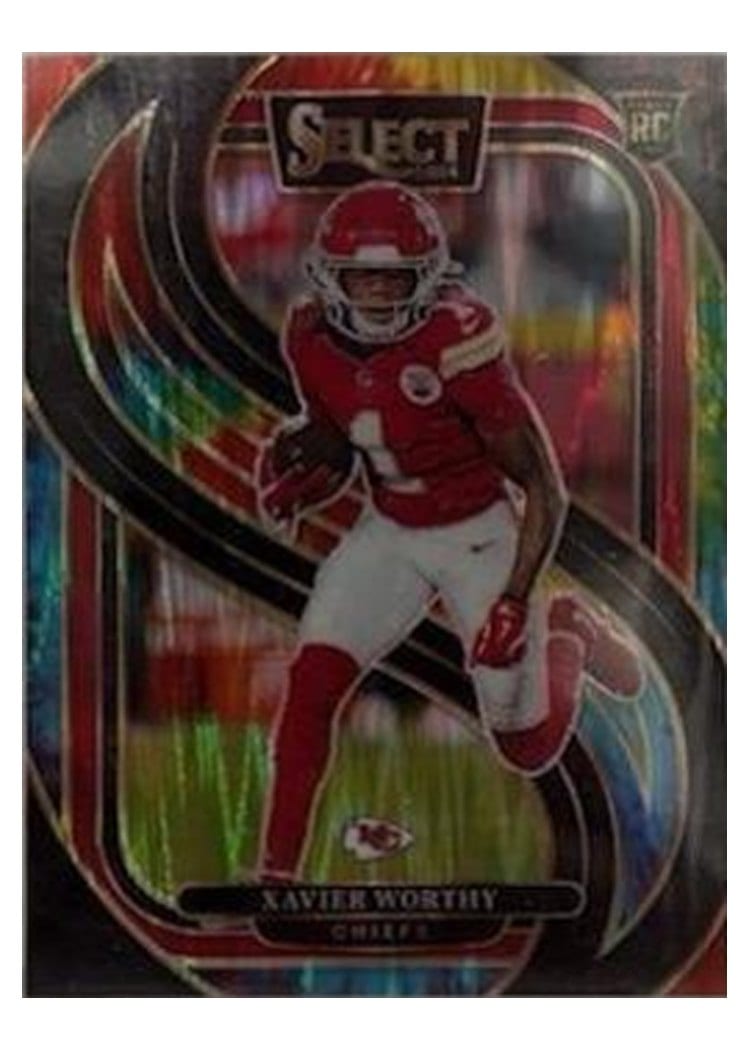 2024 Panini Select Base Set Xavier Worthy #119 card