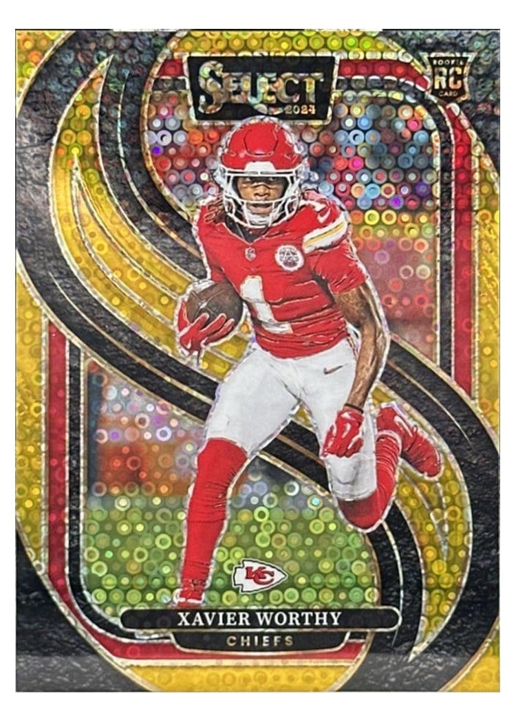 2024 Panini Select Base Set Xavier Worthy #119 card