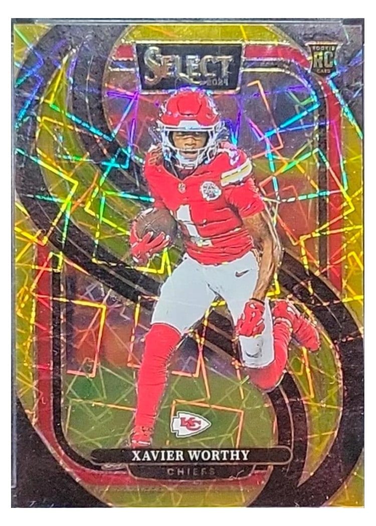 2024 Panini Select Base Set Xavier Worthy #119 card