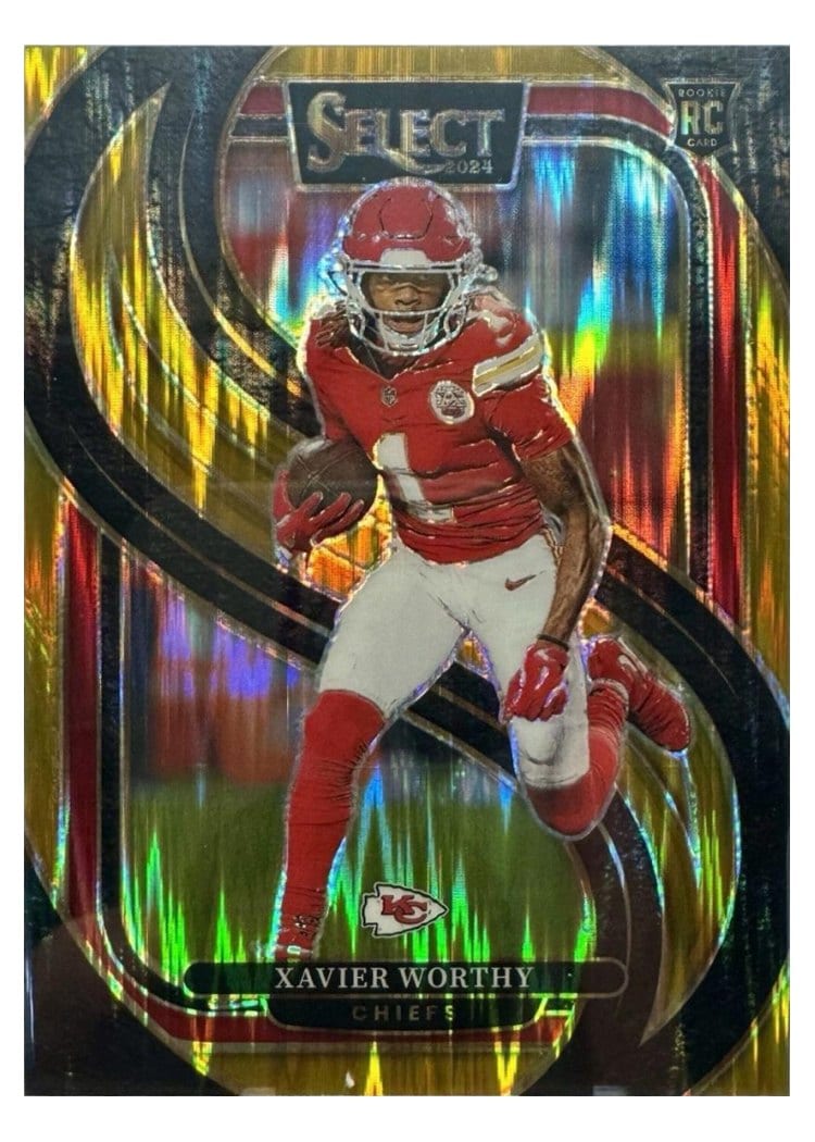 2024 Panini Select Base Set Xavier Worthy #119 card