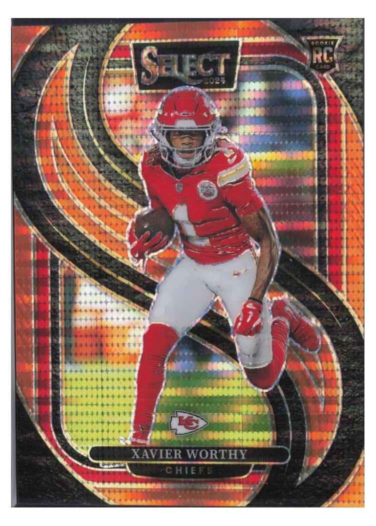 2024 Panini Select Base Set Xavier Worthy #119 card