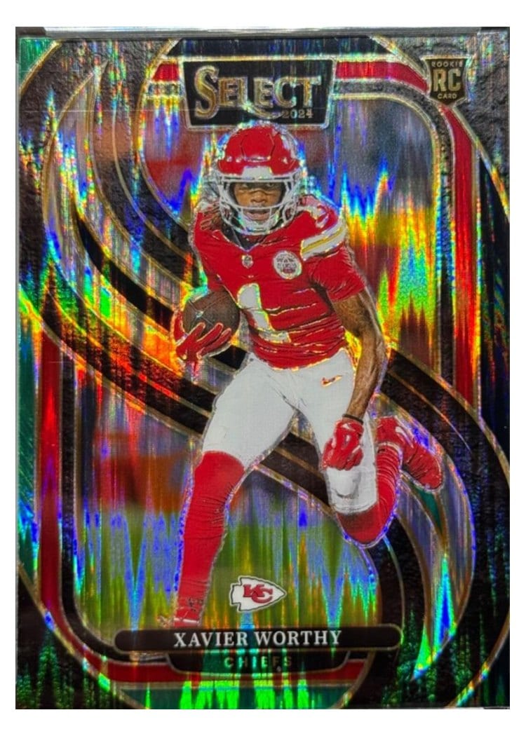 2024 Panini Select Base Set Xavier Worthy #119 card