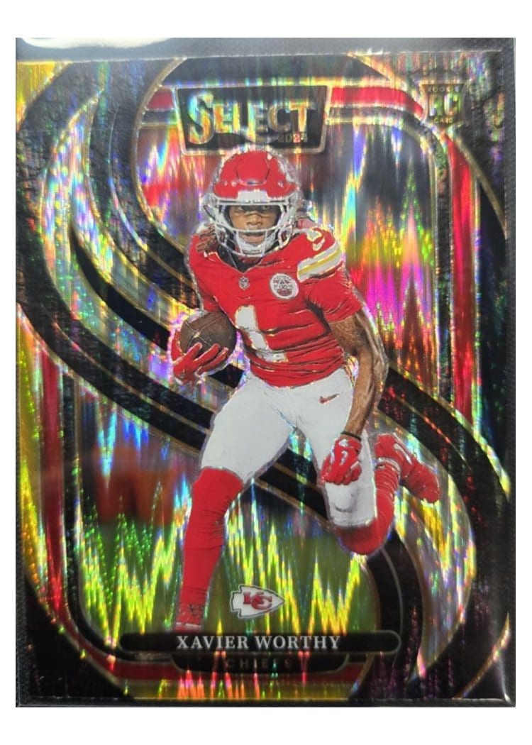 2024 Panini Select Base Set Xavier Worthy #119 card