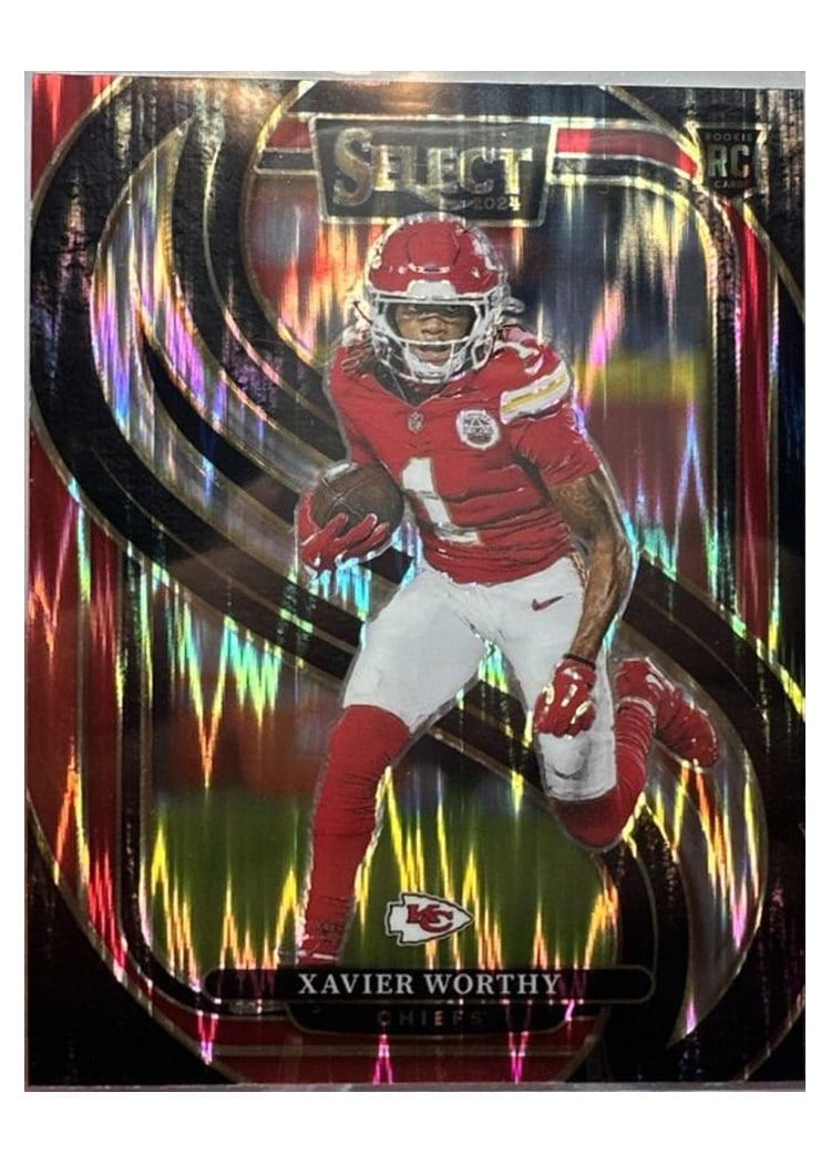 2024 Panini Select Base Set Xavier Worthy #119 card