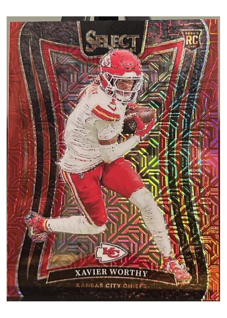 2024 Panini Select Base Set Xavier Worthy #119 card