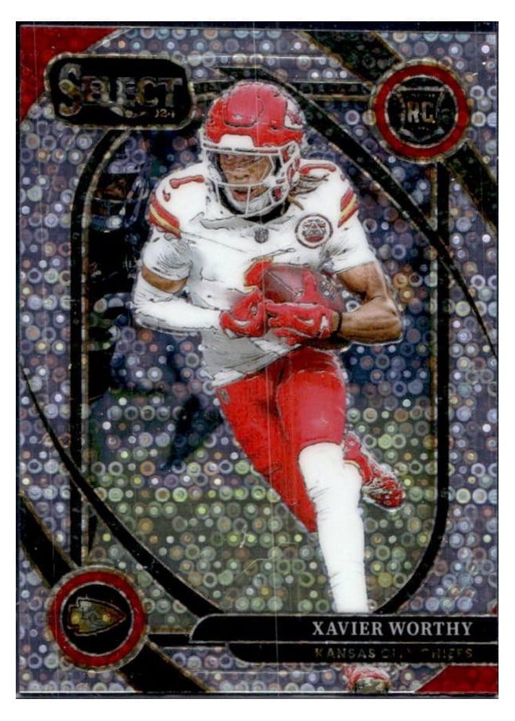 2024 Panini Select Base Set Xavier Worthy #224 card
