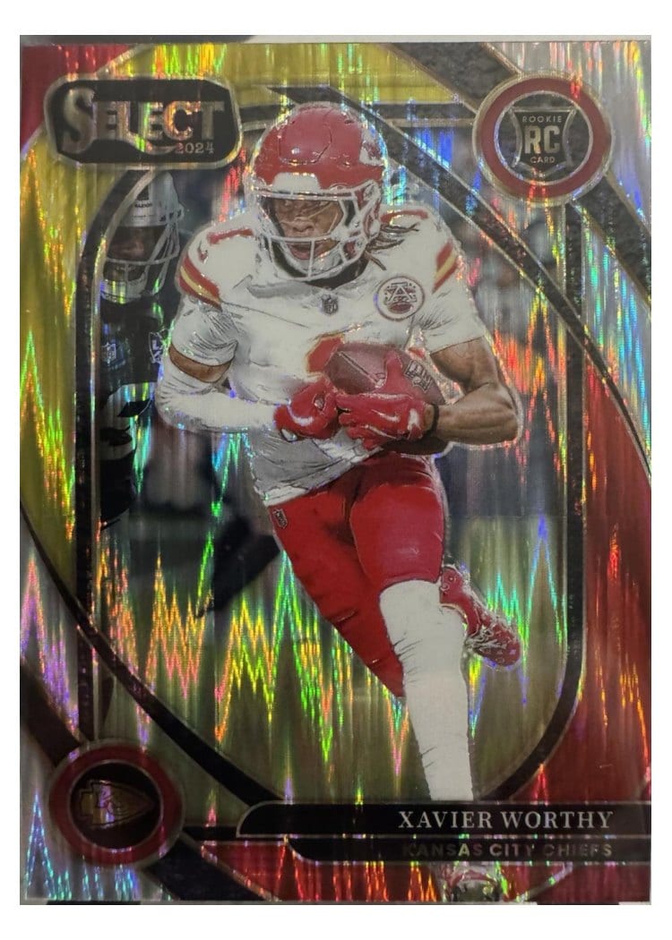 2024 Panini Select Base Set Xavier Worthy #224 card
