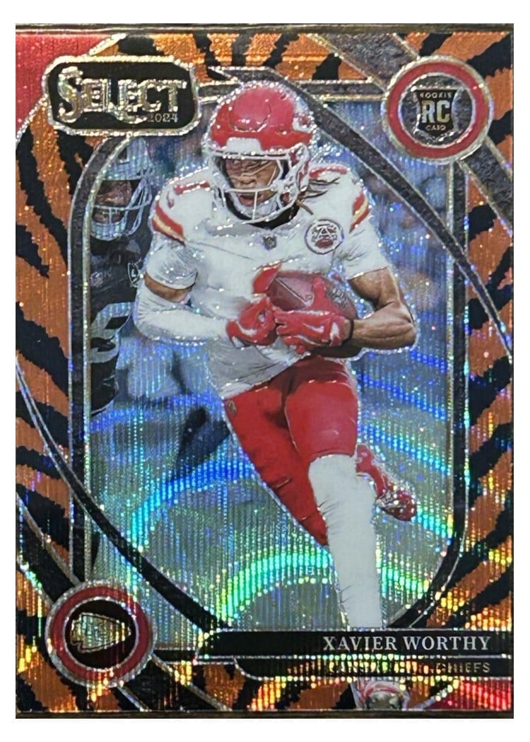 2024 Panini Select Base Set Xavier Worthy #224 card
