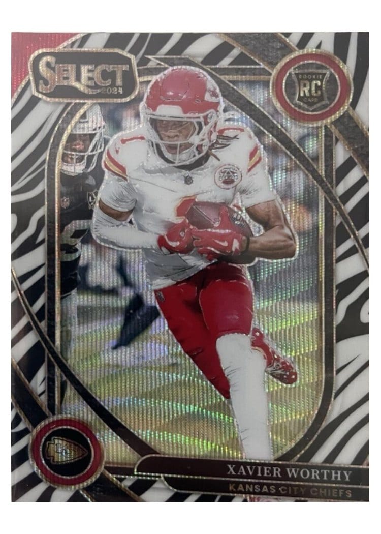 2024 Panini Select Base Set Xavier Worthy #224 card