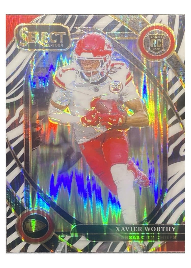 2024 Panini Select Base Set Xavier Worthy #224 card