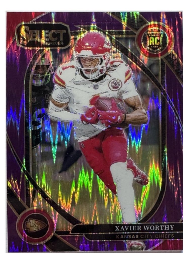 2024 Panini Select Base Set Xavier Worthy #224 card