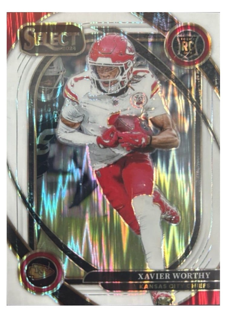 2024 Panini Select Base Set Xavier Worthy #224 card