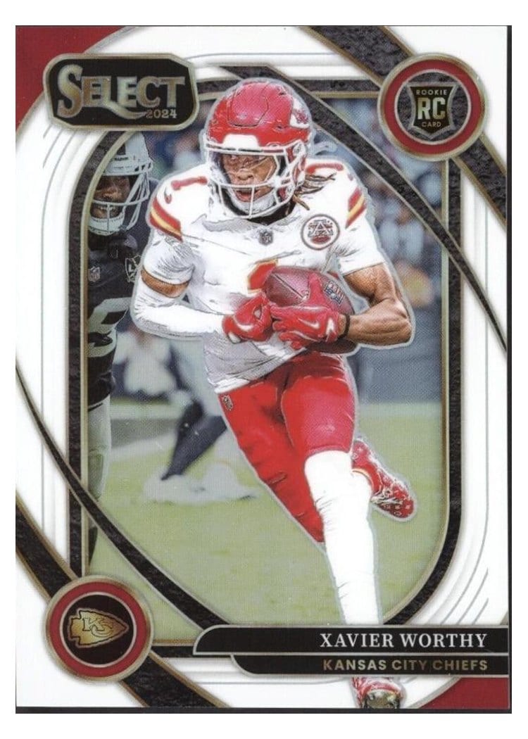 2024 Panini Select Base Set Xavier Worthy #224 card