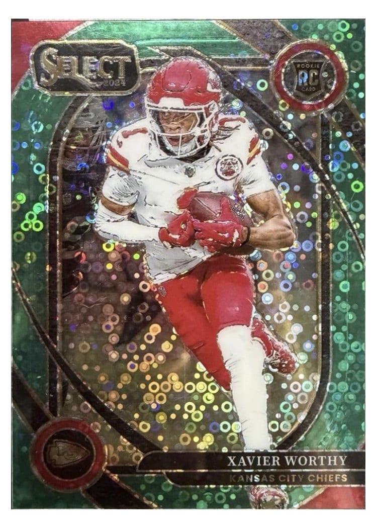 2024 Panini Select Base Set Xavier Worthy #224 card