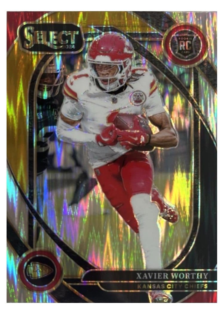 2024 Panini Select Base Set Xavier Worthy #224 card