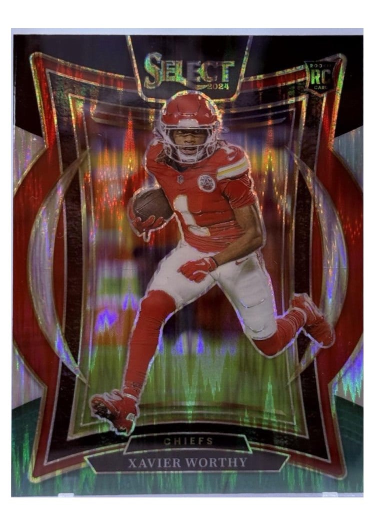 2024 Panini Select Base Set Xavier Worthy #32 card