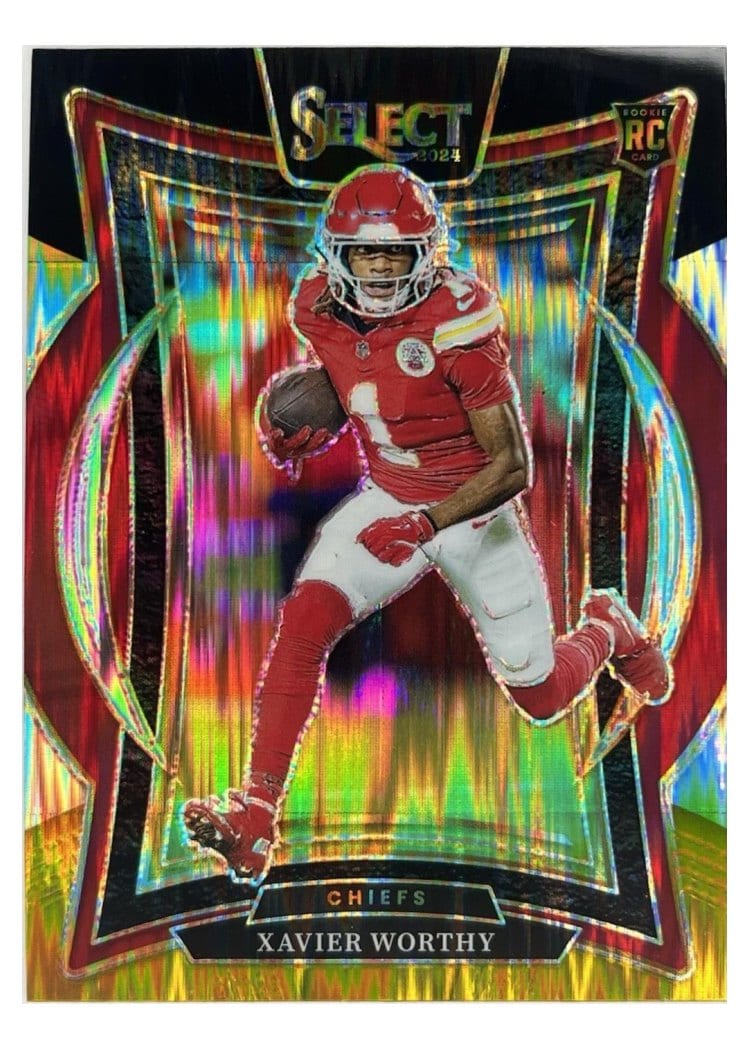 2024 Panini Select Base Set Xavier Worthy #32 card
