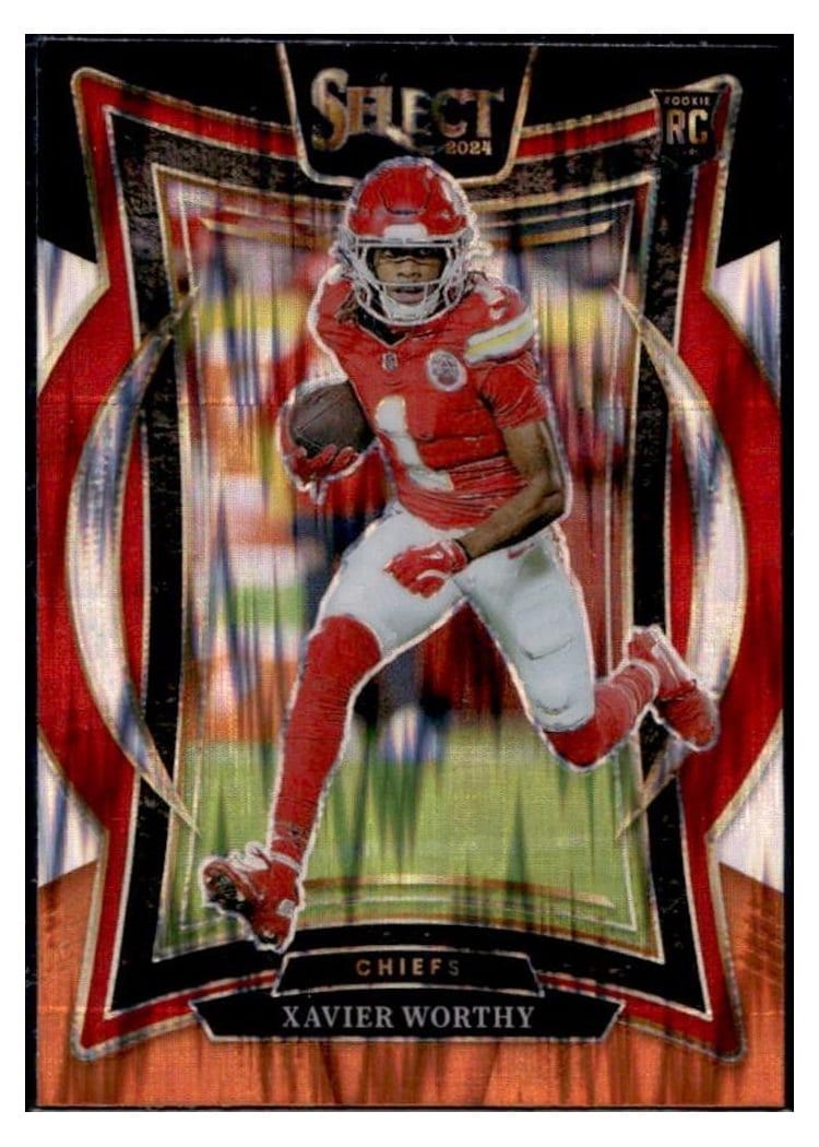 2024 Panini Select Base Set Xavier Worthy #32 card