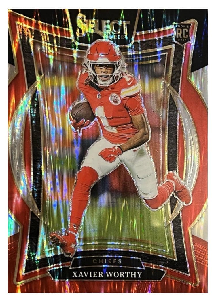 2024 Panini Select Base Set Xavier Worthy #32 card