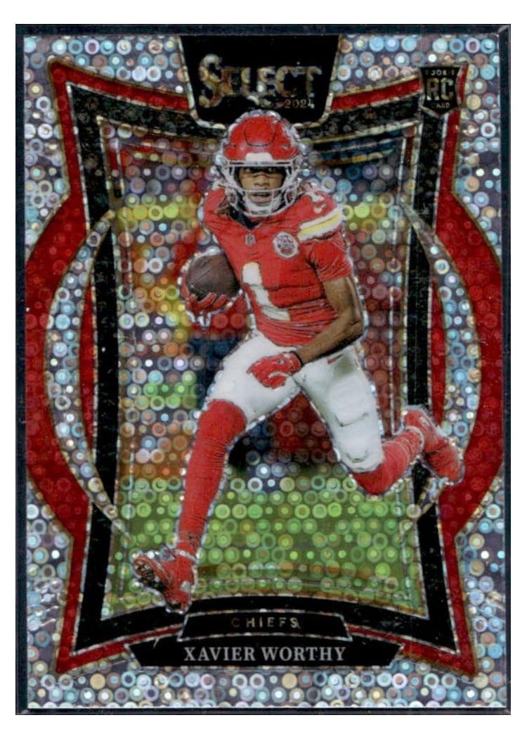 2024 Panini Select Base Set Xavier Worthy #32 card