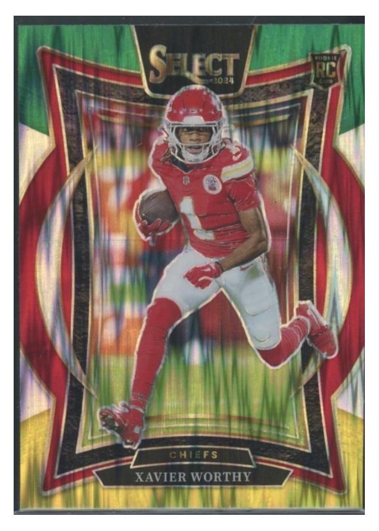2024 Panini Select Base Set Xavier Worthy #32 card