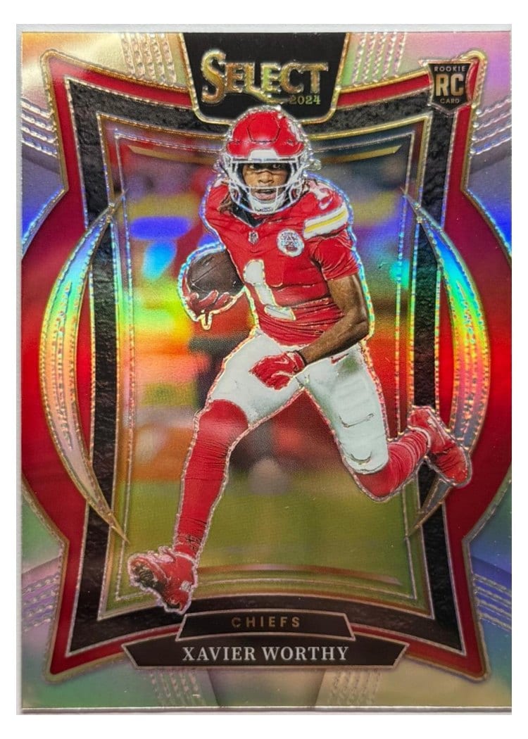 2024 Panini Select Base Set Xavier Worthy #32 card