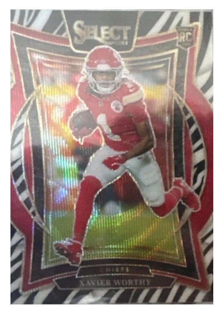 2024 Panini Select Base Set Xavier Worthy #32 card