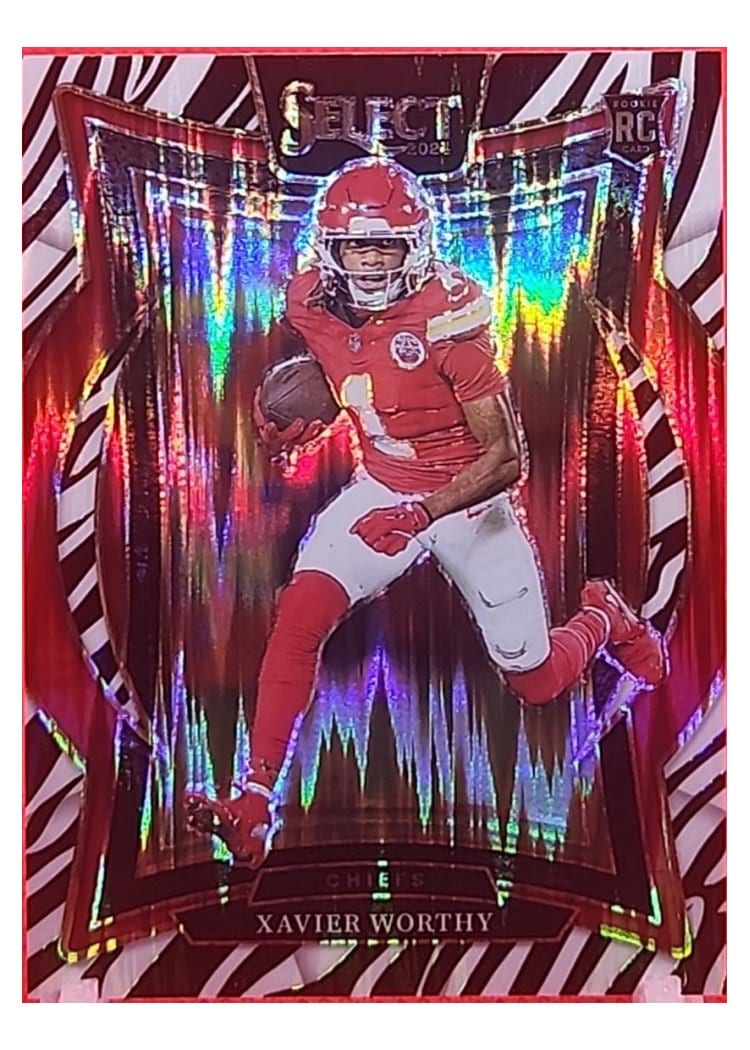 2024 Panini Select Base Set Xavier Worthy #32 card