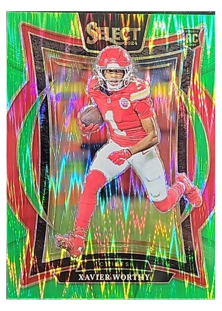2024 Panini Select Base Set Xavier Worthy #32 card