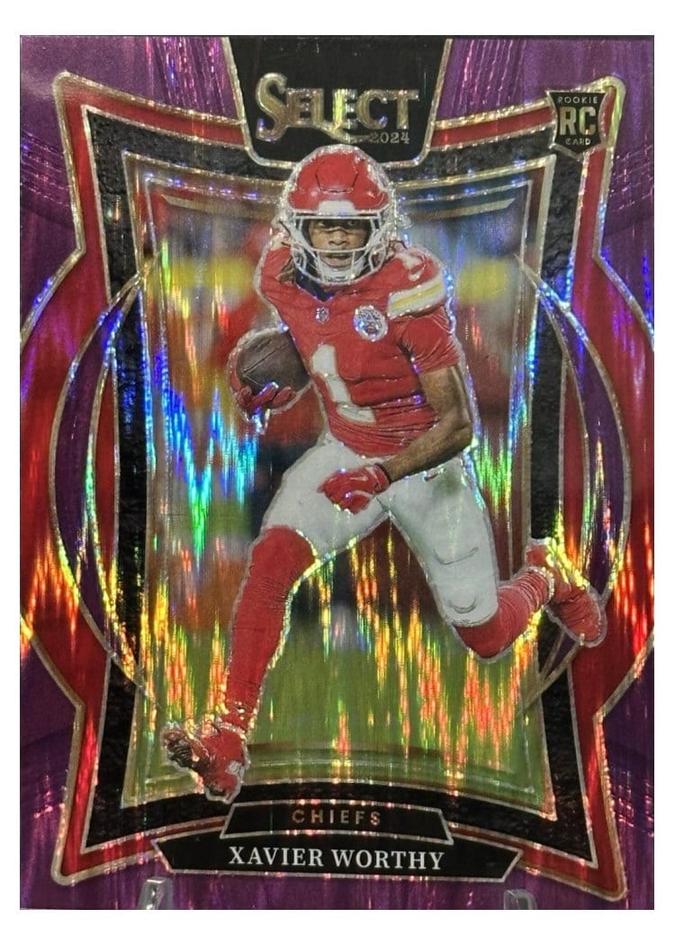2024 Panini Select Base Set Xavier Worthy #32 card