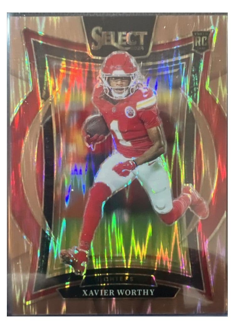 2024 Panini Select Base Set Xavier Worthy #32 card