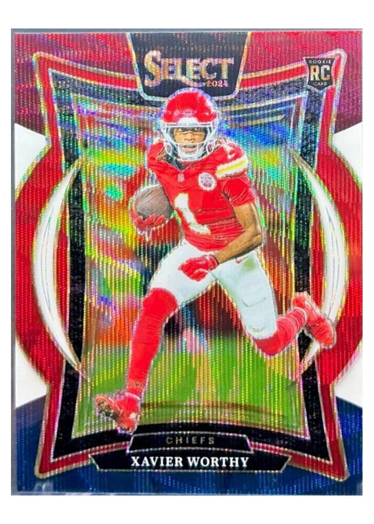 2024 Panini Select Base Set Xavier Worthy #32 card