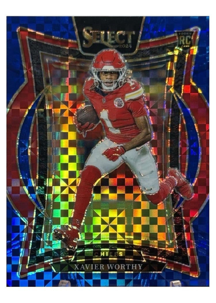 2024 Panini Select Base Set Xavier Worthy #32 card