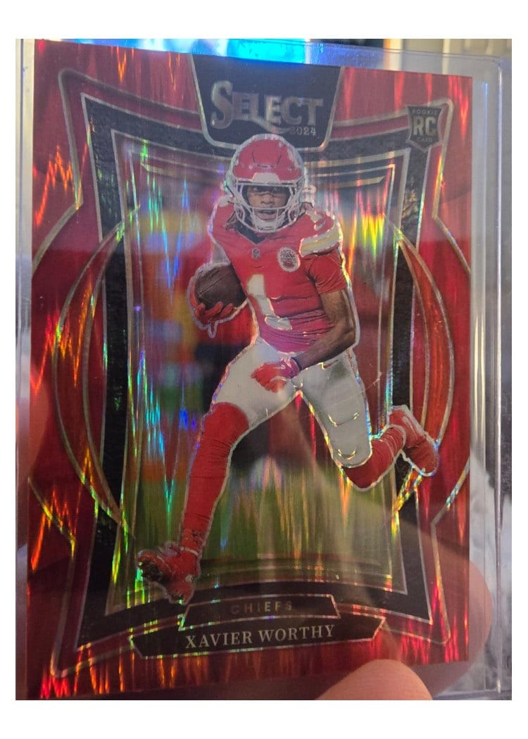 2024 Panini Select Base Set Xavier Worthy #32 card