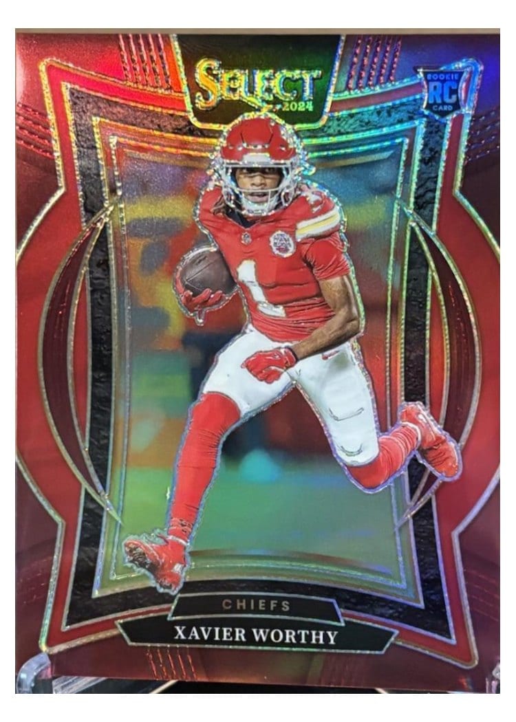 2024 Panini Select Base Set Xavier Worthy #32 card