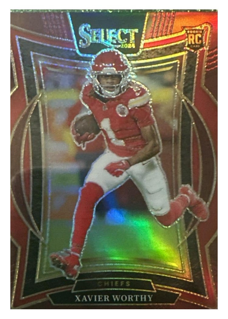 2024 Panini Select Base Set Xavier Worthy #32 card