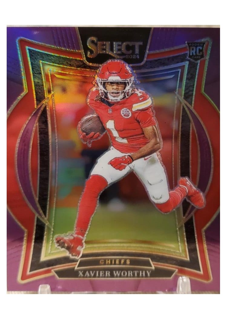 2024 Panini Select Base Set Xavier Worthy #32 card