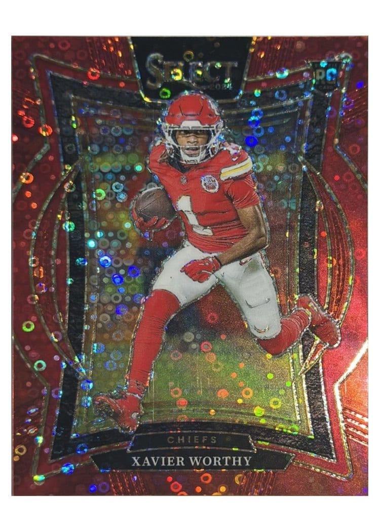 2024 Panini Select Base Set Xavier Worthy #32 card