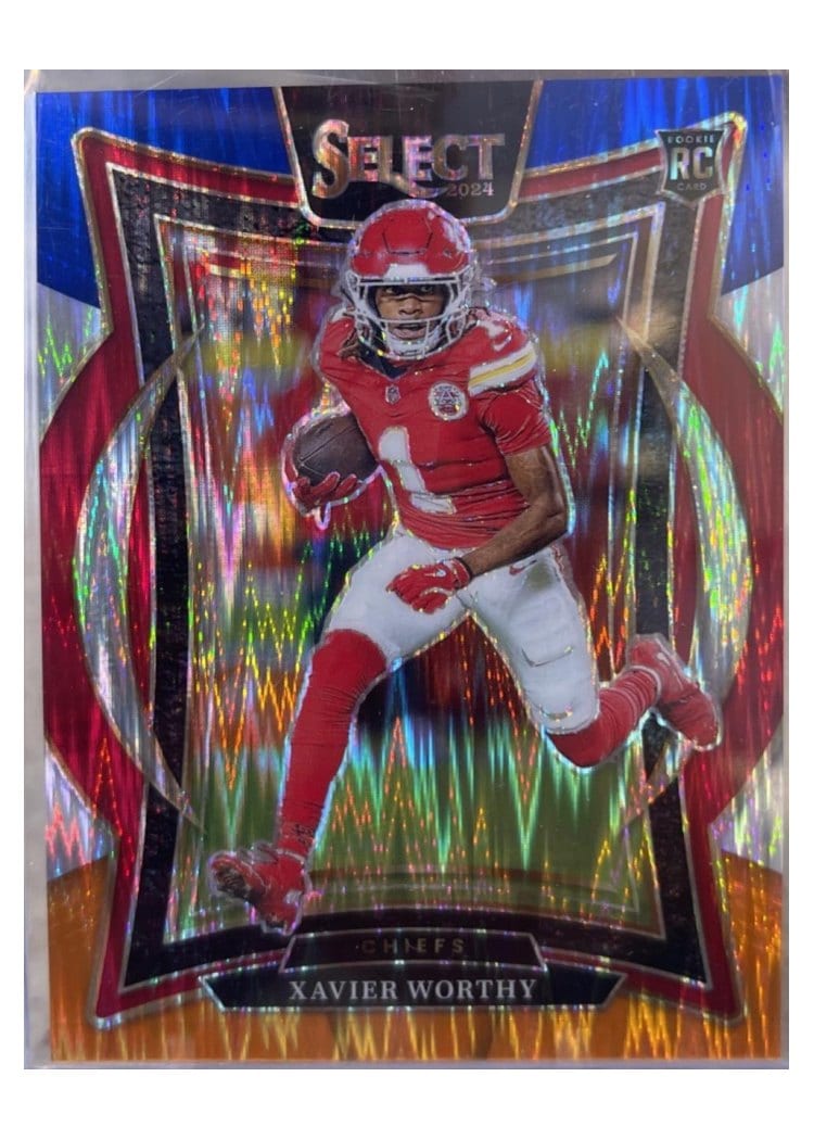 2024 Panini Select Base Set Xavier Worthy #32 card