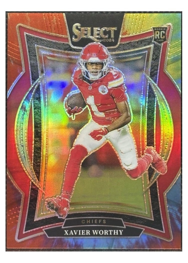 2024 Panini Select Base Set Xavier Worthy #32 card