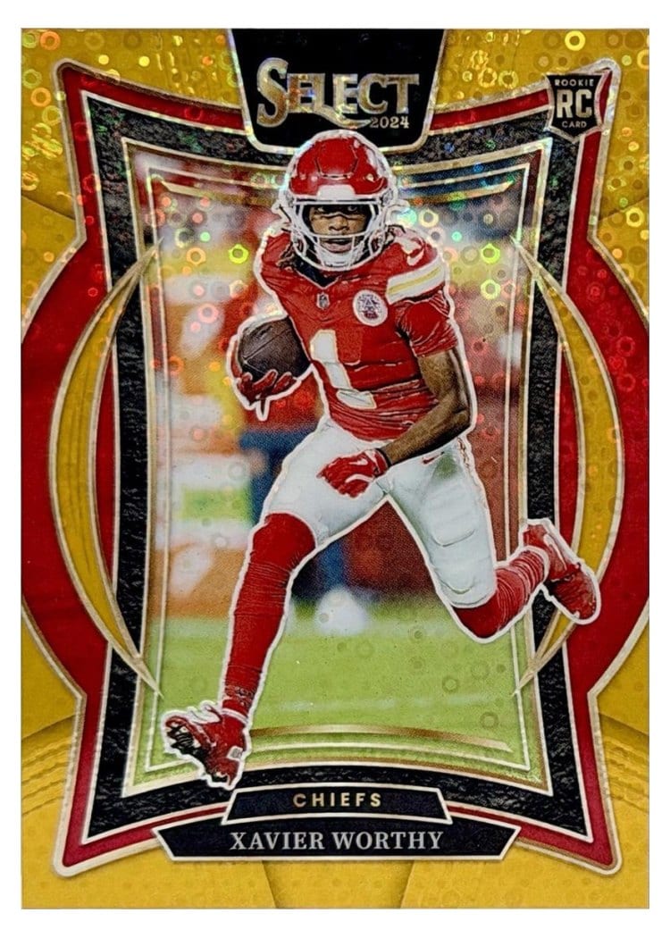2024 Panini Select Base Set Xavier Worthy #32 card