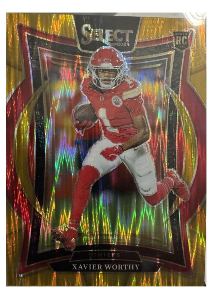 2024 Panini Select Base Set Xavier Worthy #32 card