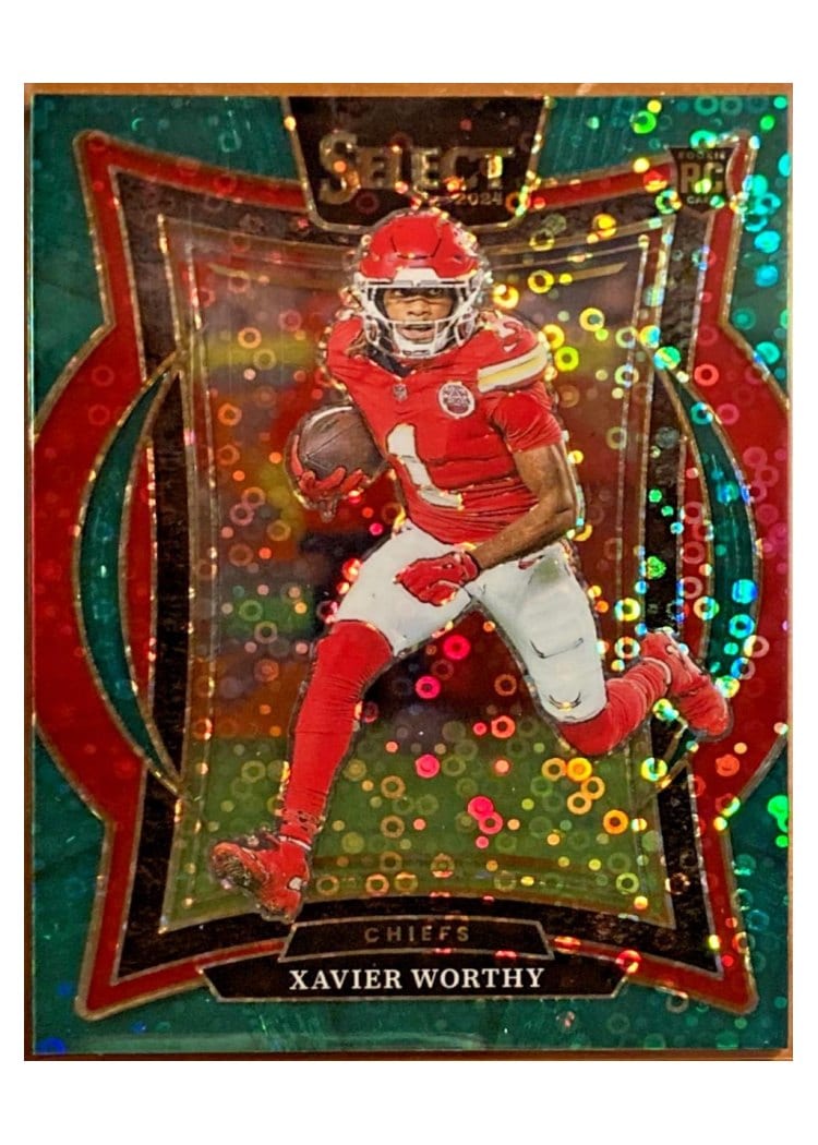2024 Panini Select Base Set Xavier Worthy #32 card