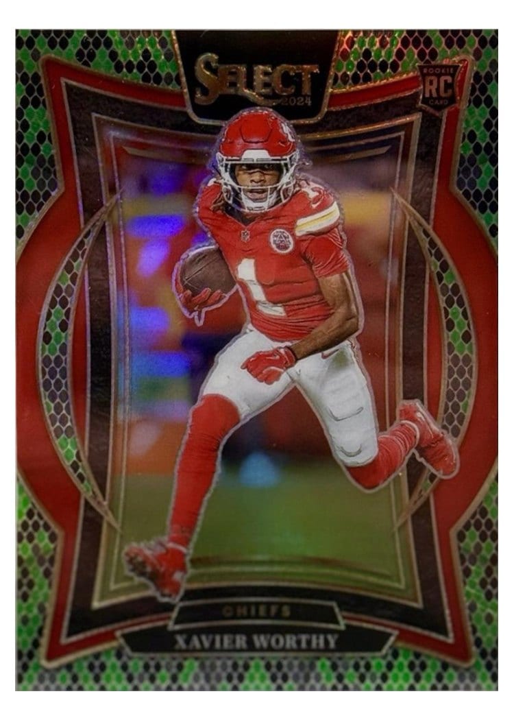 2024 Panini Select Base Set Xavier Worthy #32 card