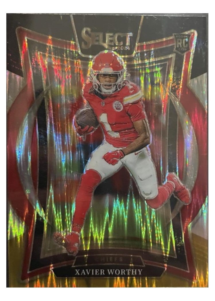2024 Panini Select Base Set Xavier Worthy #32 card