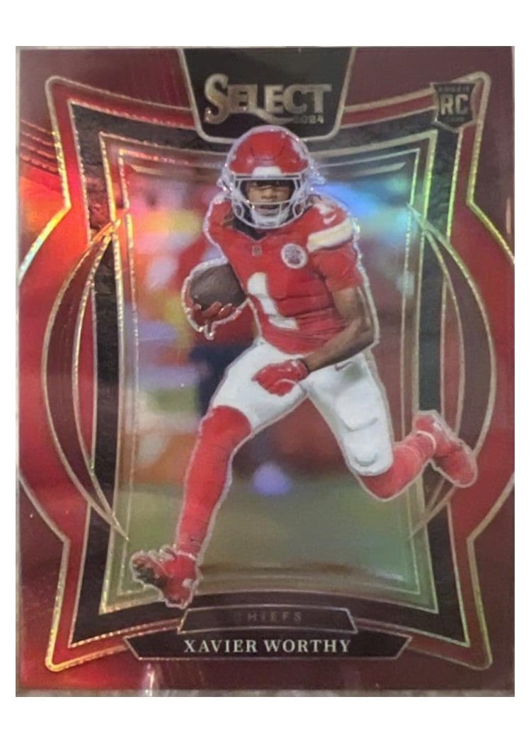 2024 Panini Select Base Set Xavier Worthy #32 card