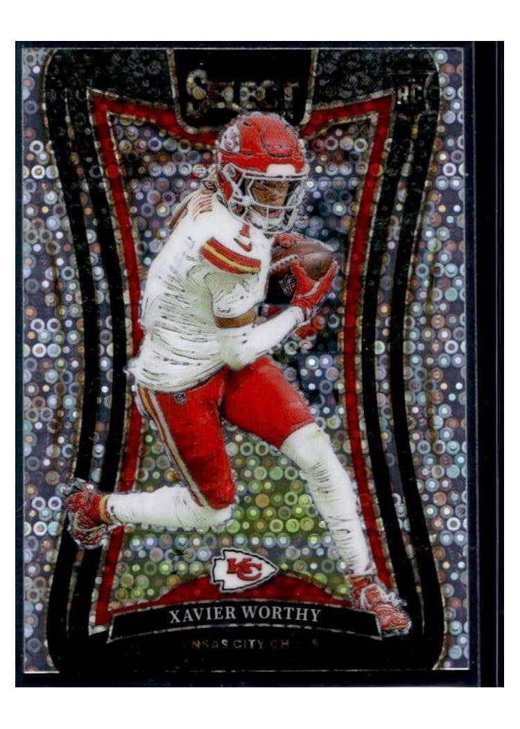 2024 Panini Select Base Set Xavier Worthy #385 card